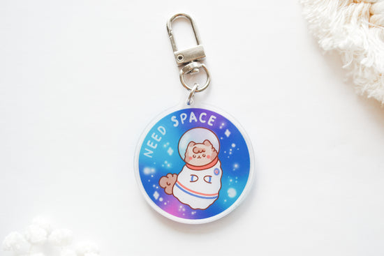 Milkie Need Space Keychain