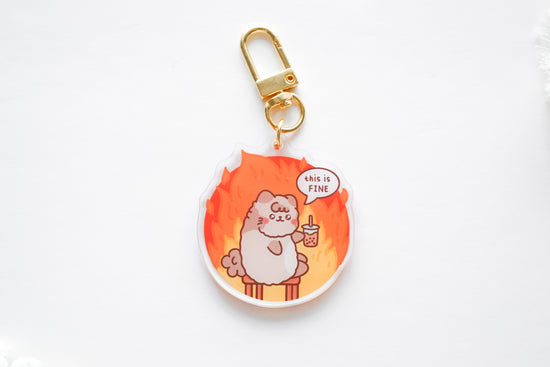 This is Fine Keychain