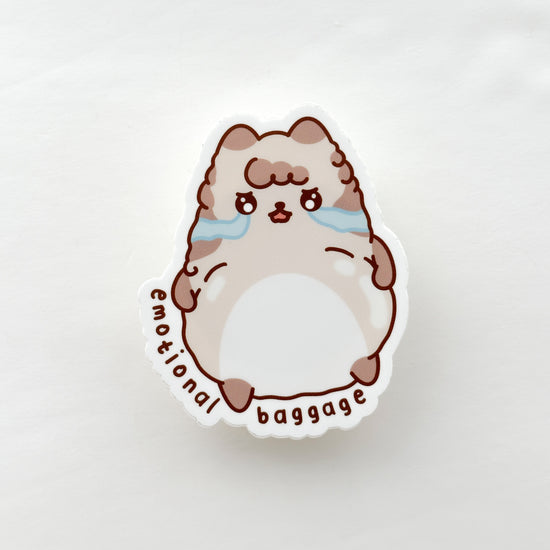 Emotional Baggage Vinyl Sticker