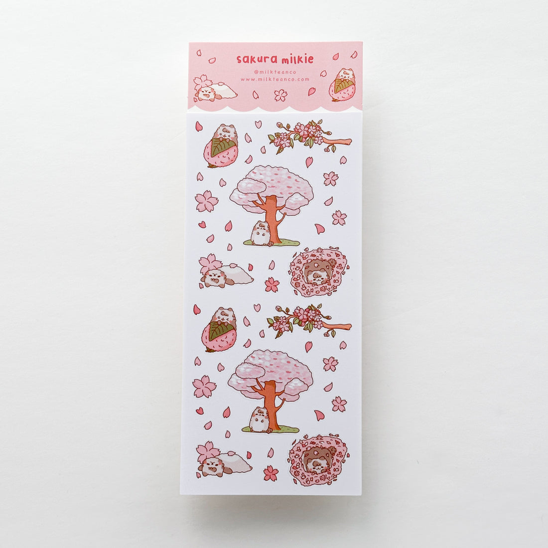 Blake Sakura Sticker Sakura Milkie Sticker Sheet – milkteanco