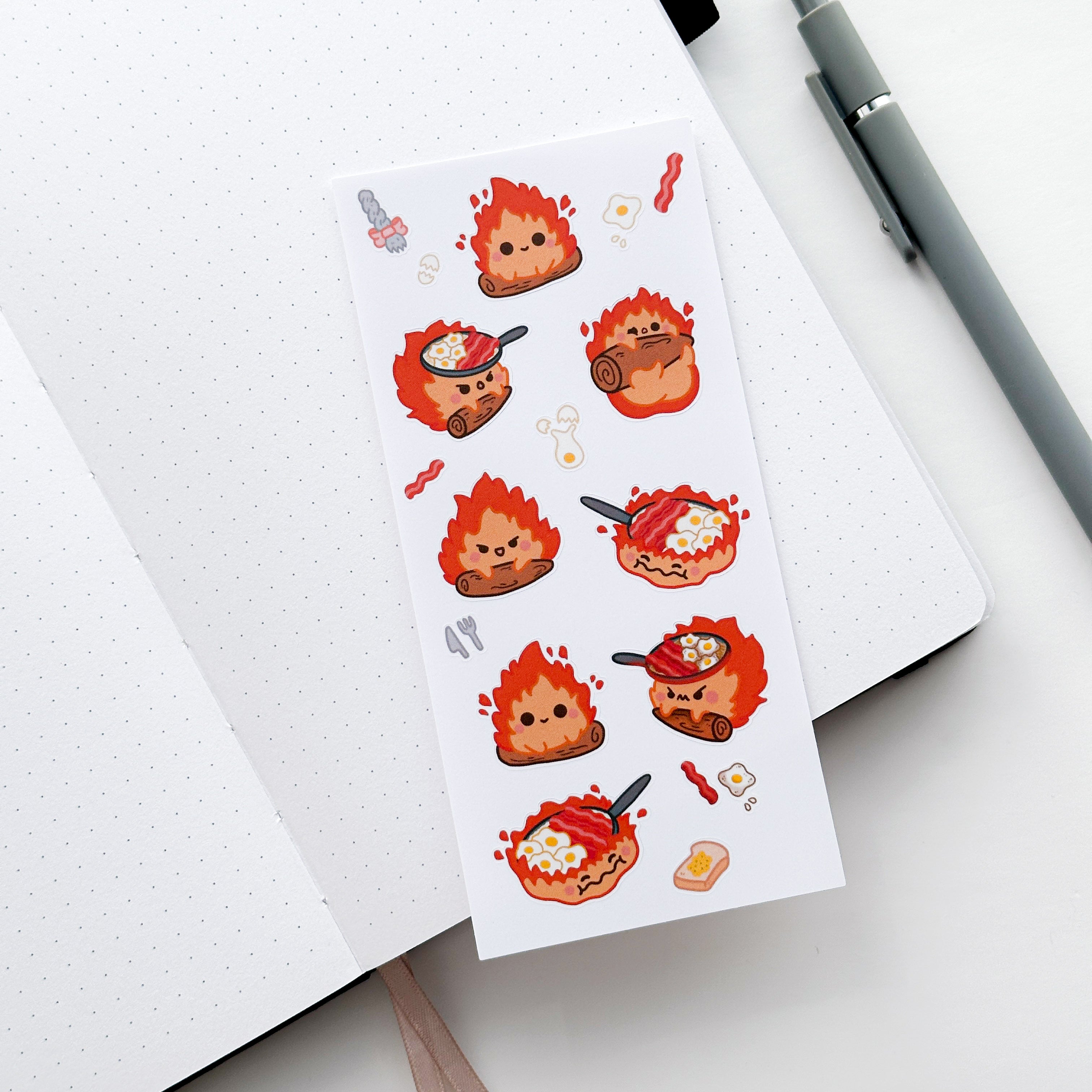 Fire Spirit Sticker Sheet – milkteanco