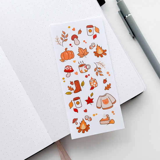 Fall Essentials Sticker Sheet