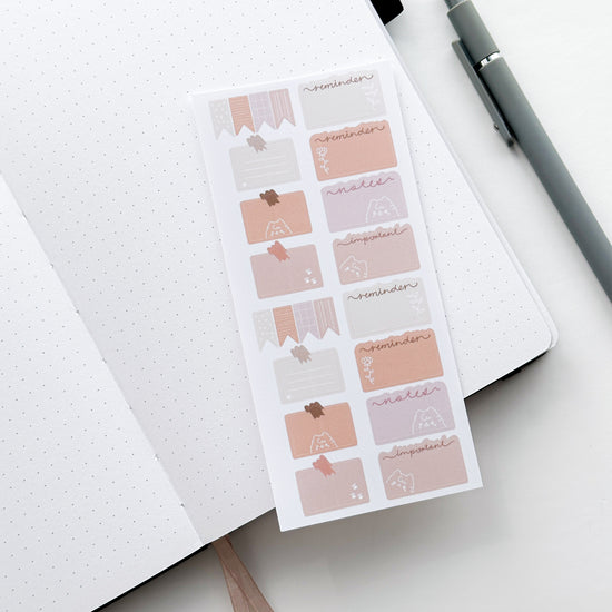 Sticky Notes Sticker Sheet