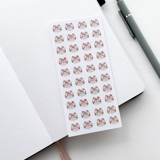 Mood Tracker Sticker Sheet
