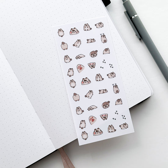 Milkie Emoji Sticker Sheet