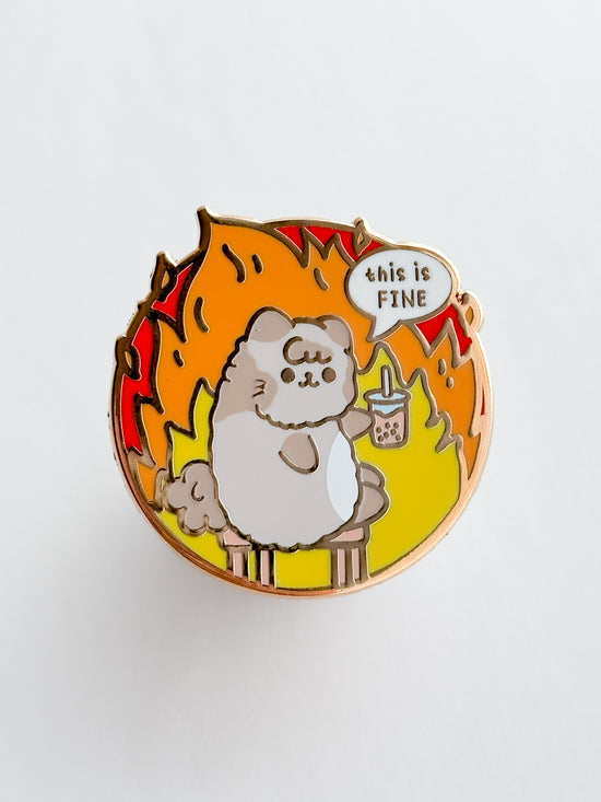 This is Fine Enamel Pin