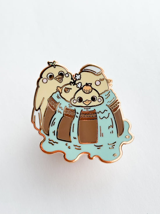 Onsen Ducks Enamel Pin