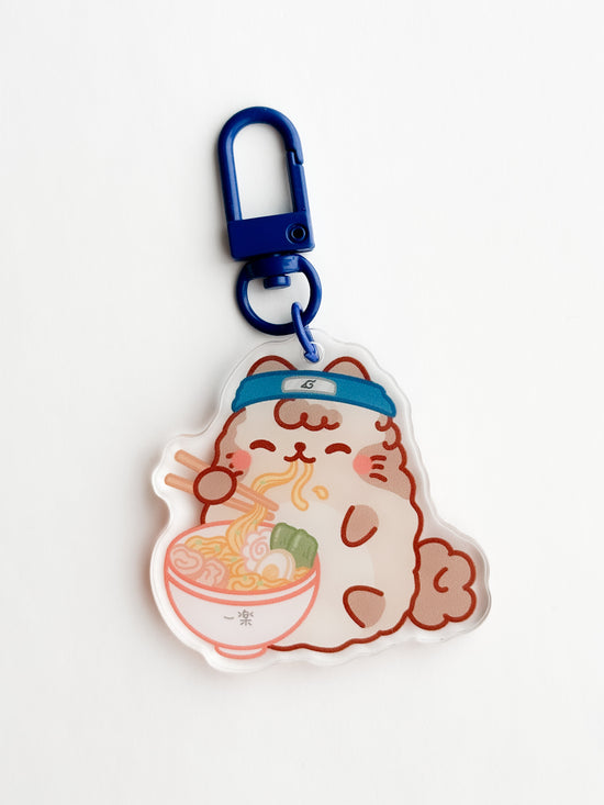 Ninja Cat Keychain