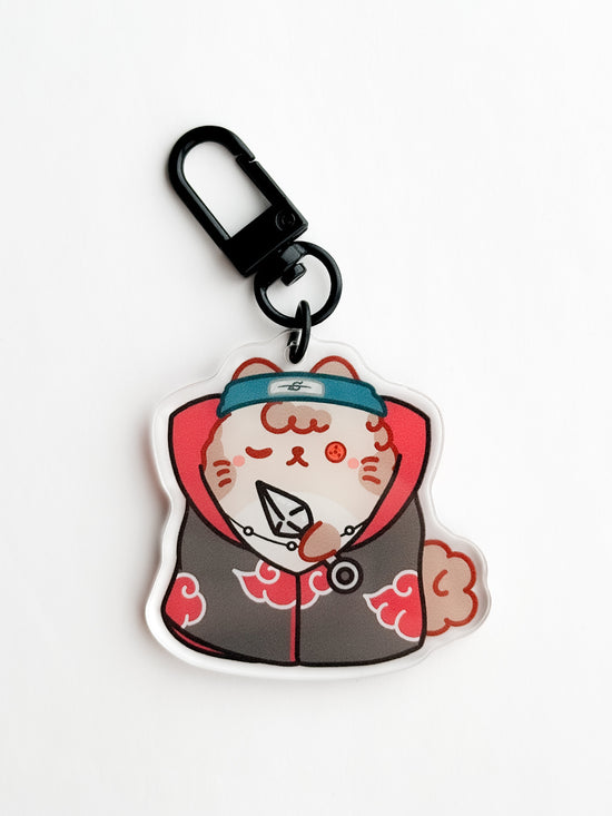 Rogue Ninja Cat Keychain