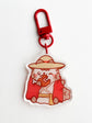 Luffy Cat Keychain