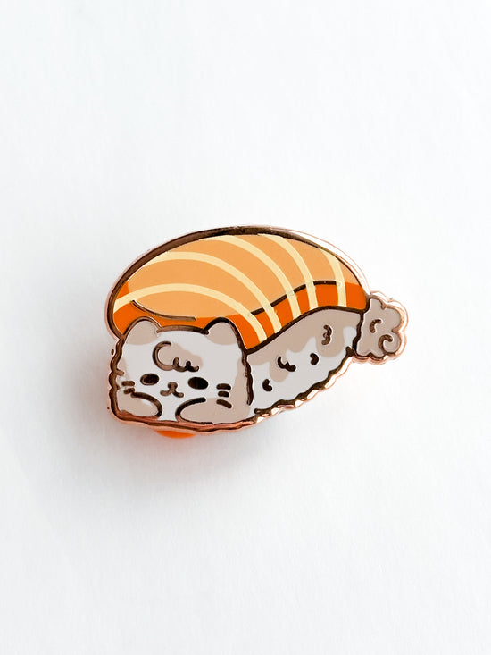 Cat Sushi Enamel Pin