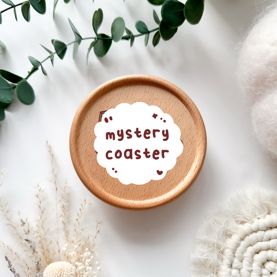 Mystery Wooden Coaster