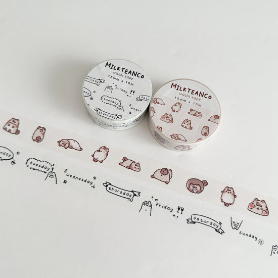 Milkie Washi Tape - Set of 2