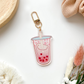 Bubble Tea Keychain (Sakura and Taro)