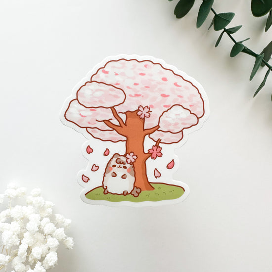 Milkie Sakura Tree Vinyl Sticker