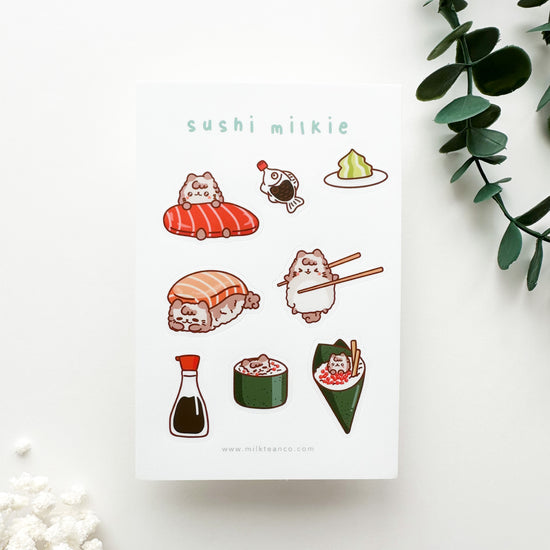 Sushi Milkie Sticker Sheet