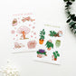 Sakura & Plant Milkie Sticker Sheet