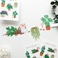 Sakura & Plant Milkie Sticker Sheet