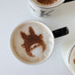 Coffee Stencil - Chinchilla