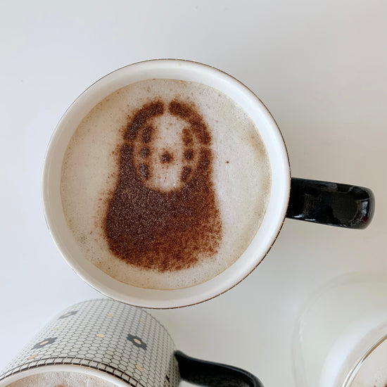 Coffee Stencil - Ghost Boi