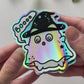 Ghost Milkie Holographic Vinyl Sticker